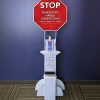 Disinfection station / Free standing / English