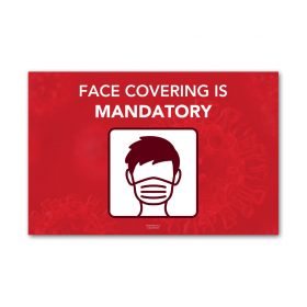 Face covering is mandatory